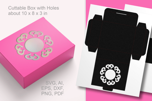Bold Ornaments Window Gift Box Template Review
