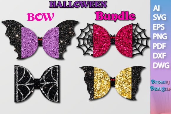Halloween Bow Bundle SVG Template: 3D Shapes Review