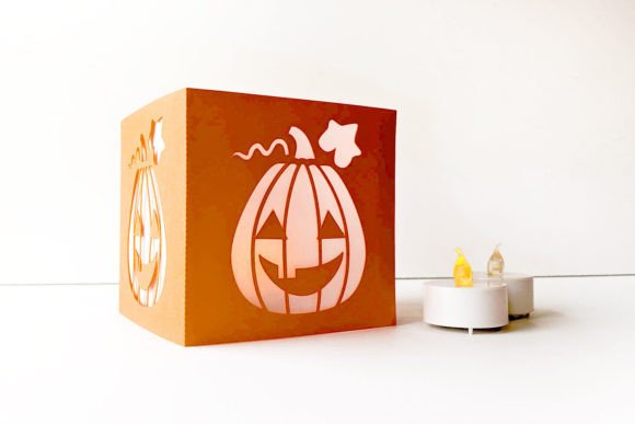 Jack O Lantern 3D SVG for Shadow Boxes & Branding