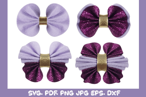 Pinch Hairbow Template SVG: 3D SVG Shapes Review