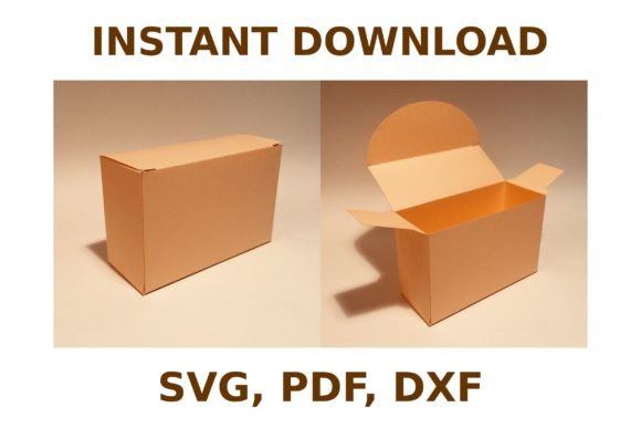 Rectangle Gift Box Template: 3D SVG Shapes Review