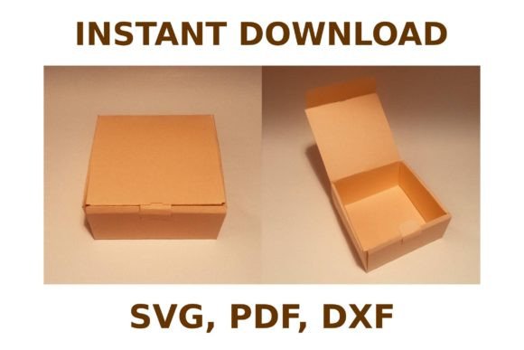 Square Box Template: 3D SVG Shapes for Editorial Design