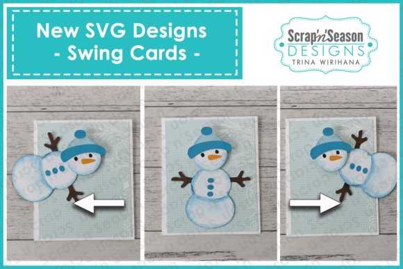 Swing Card Snowman: 3D SVG Shapes Review