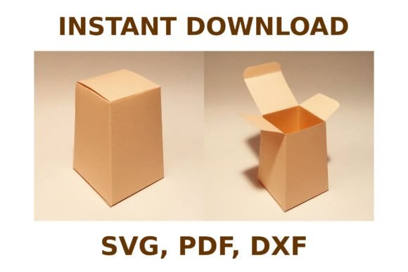Trapezoid Box Template: 3D SVG Shapes for Editorial Design